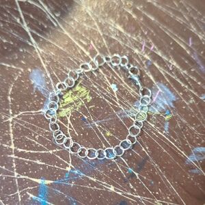 Elegant Silver Chain Bracelet